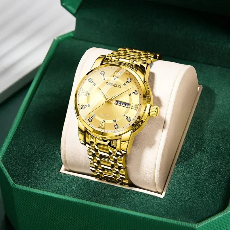 Reloj hombre de cuarzo alta definicion