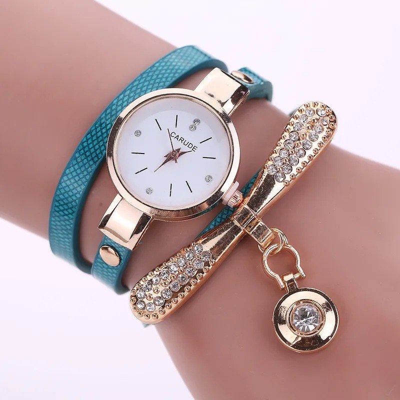 Relojes De Mujer Moda Acero Inoxidable Cuero Sintético Aleación