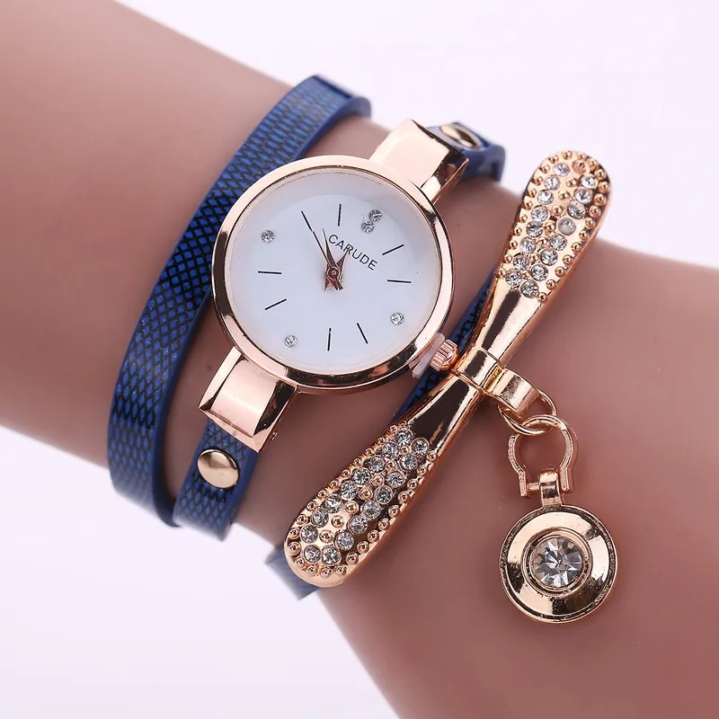 Relojes De Mujer Moda Acero Inoxidable Cuero Sintético Aleación