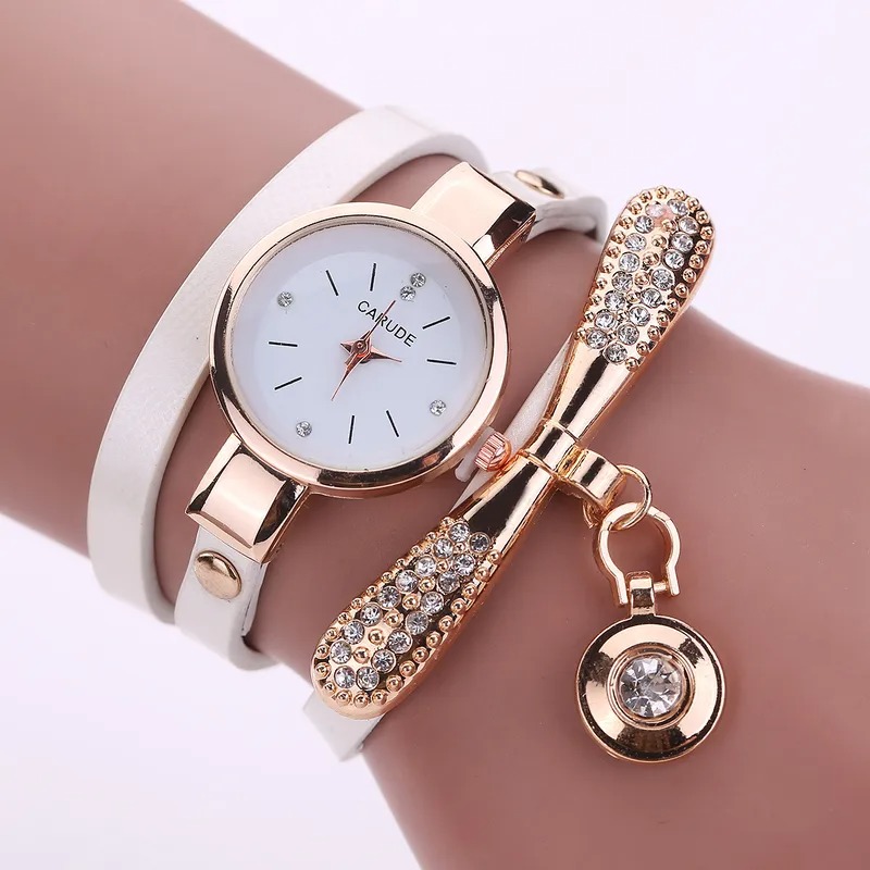 Relojes De Mujer Moda Acero Inoxidable Cuero Sintético Aleación