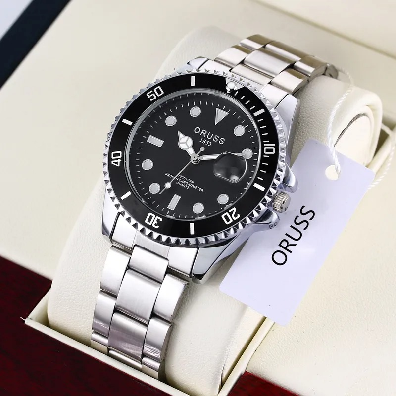 Automático No-Reloj Mecánico Luminoso impermeable