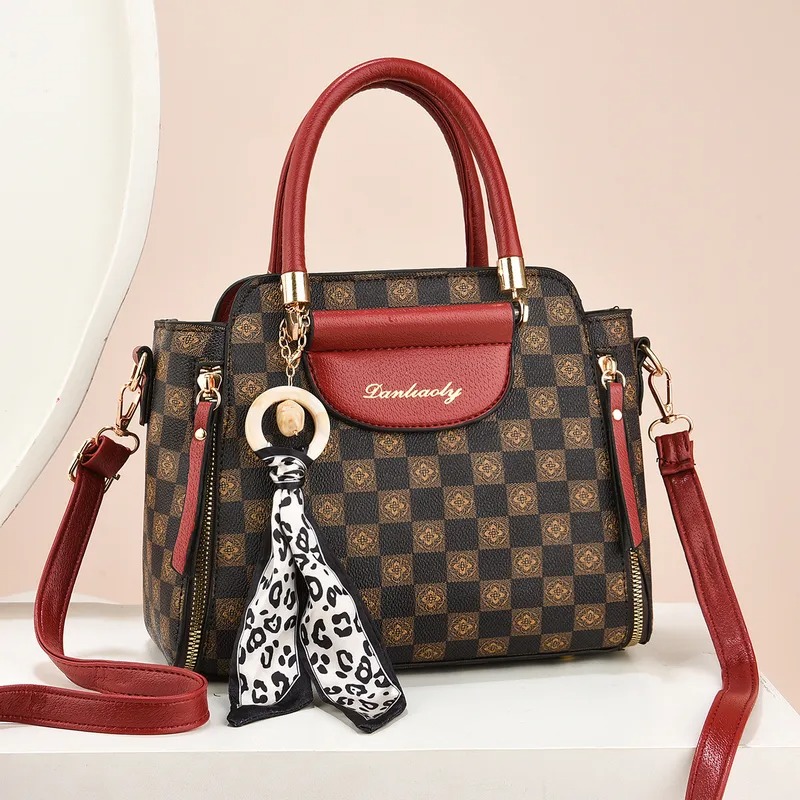 Bolso vintage cruzado con cremallera