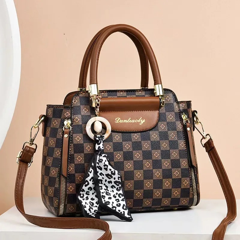 Bolso vintage cruzado con cremallera