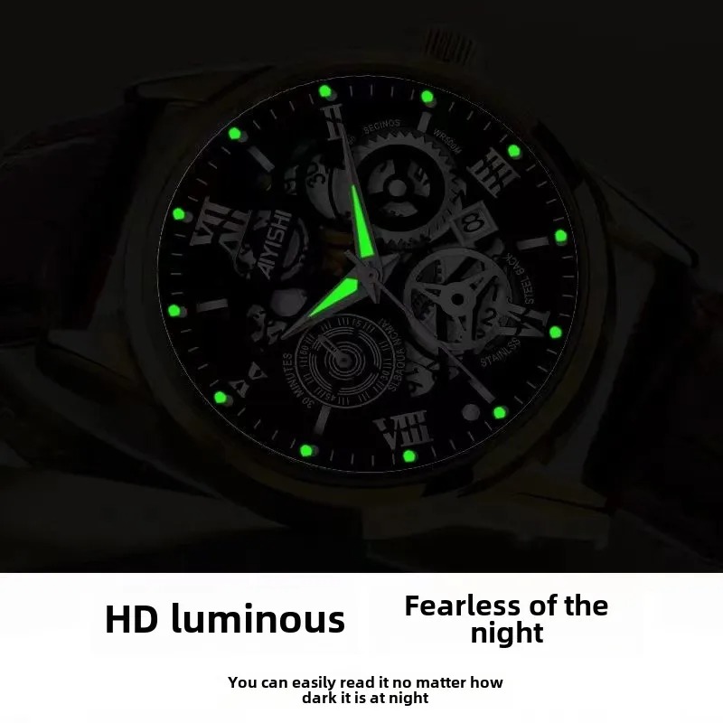 Reloj Hombre automat cuarzo no mecanico