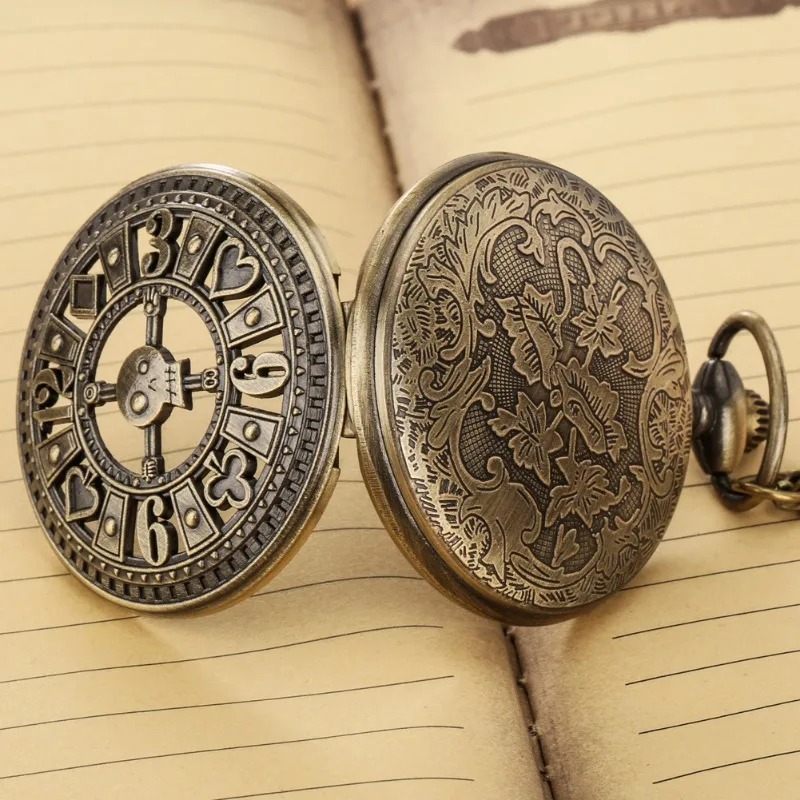 Reloj Bolsillo Hombre Mujer cuarzo retro