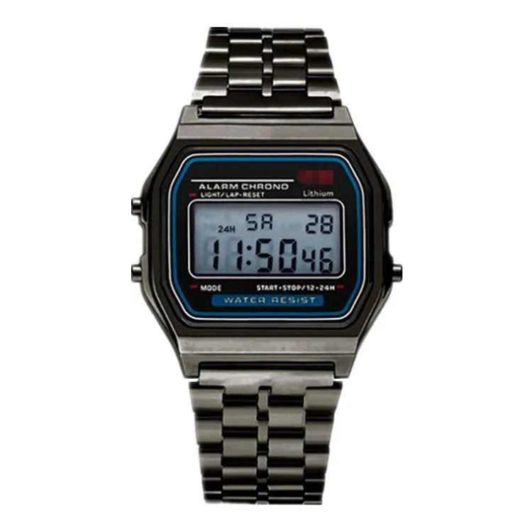 Reloj Electrónico Multifunción correa acero