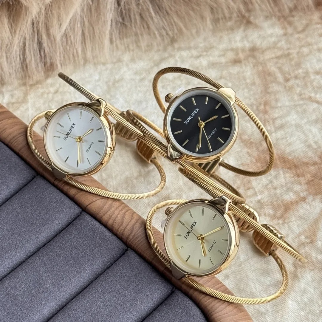 Reloj cuarzo mujer correa abierta