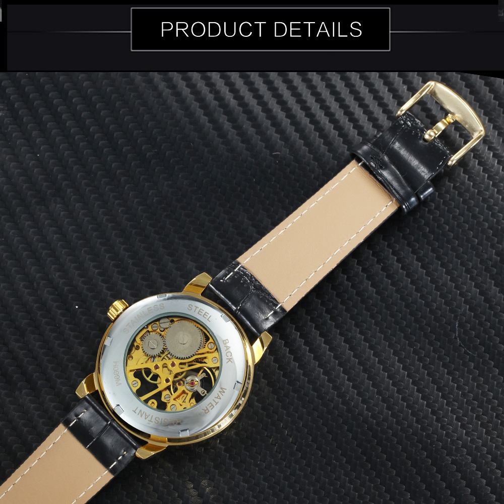 Reloj hombre retro mecanico hebilla