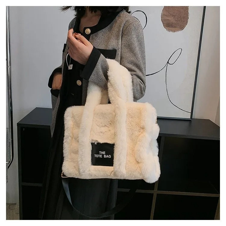 Bolso de mano cuadrado gran capacidad