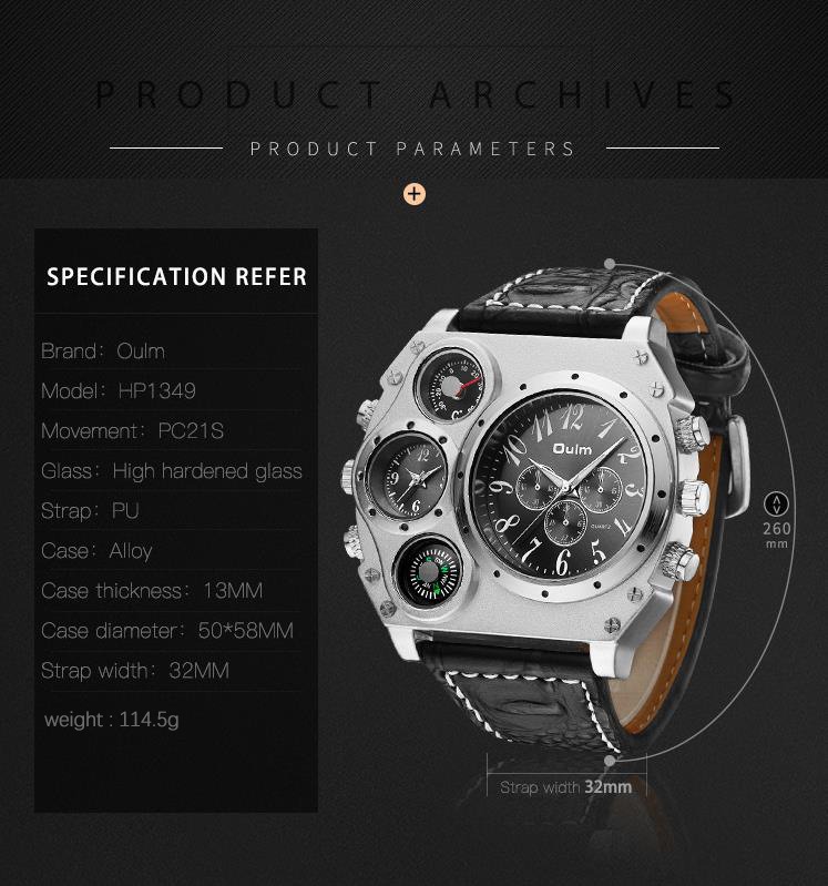 Reloj hombre cuarzo retro hebilla